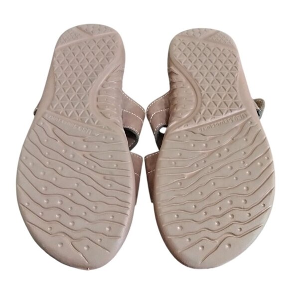 Kuailu Size 9.5 Vegan Leather Sandals Open Toe Adjustable Buckle Memory Foam - Picture 10 of 10